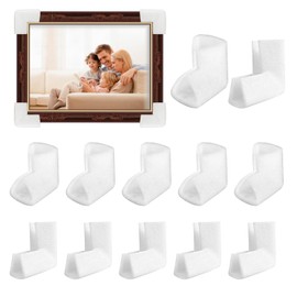 Pack of 24 Foam Corner Protectors for Removals Foam Corners Edge Protection Packaging Material for Pictures Mirrors and Table Tops 10 x 10 cm