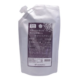 Soap of Body 01-RO Refill, 28.7 fl oz (800 ml), Damask Rose Scent, Ofcosmetics (Of Cosmetics) Moisturizing Premium Feeling