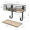 TJ.MOREE Ironing Board Hanger Wall Mount - Laundry Room Decor