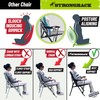 STRONGBACK Camping Chair Guru Heavy Duty Camping Chairs with Lumbar
