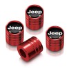 iPick Image for Jeep in Black on Red Aluminum Cylinder-Style
