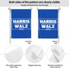 Harris Walz 2024 Garden Flag 28x40 Harris Walz 2024 President