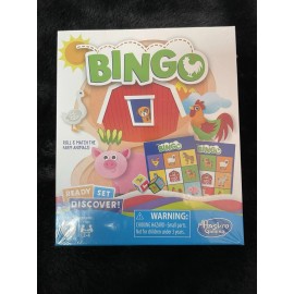 Hasbro Match The Farm Animals Bingo For Kids For Ages 3 Yrs And Up