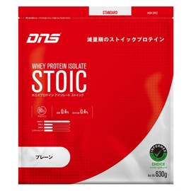 DNS Whey Protein, Isolate, Stok, Plain, 17.6 oz (500 g), Made in Japan, WPI, Protein, Zero Fats, Muscle Training, Weight Loss, Diet