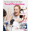 jozidea UV Gloves for Gel Manicures, UPF50+ UV Protection Gloves,