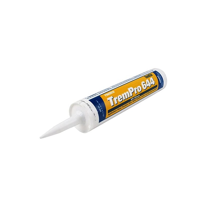 TremPro 644 RV Silicone - White - Black - Clear