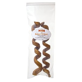 Preen Pets 12" Curly Bully Sticks (30 ct) NOT ODOR FREE