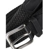 JACK & JONES Men's Jacspring Woven Belt, Black (Black Black),