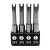 OHIY Spanner Drive Screwdriver Insert Bit Set in 4 Different