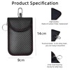 Faraday Pouch for Car Keys – 2 Pack Signal Blocking