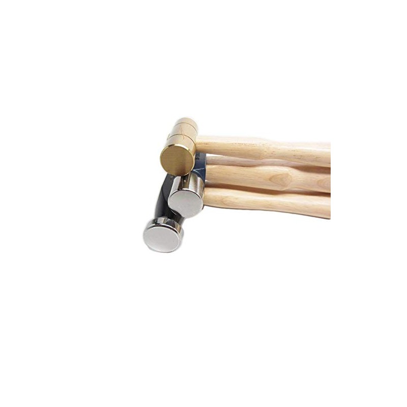 3 Jewelers Hammers Chasing Silversmithing Goldsmithing Repousse Mechanic