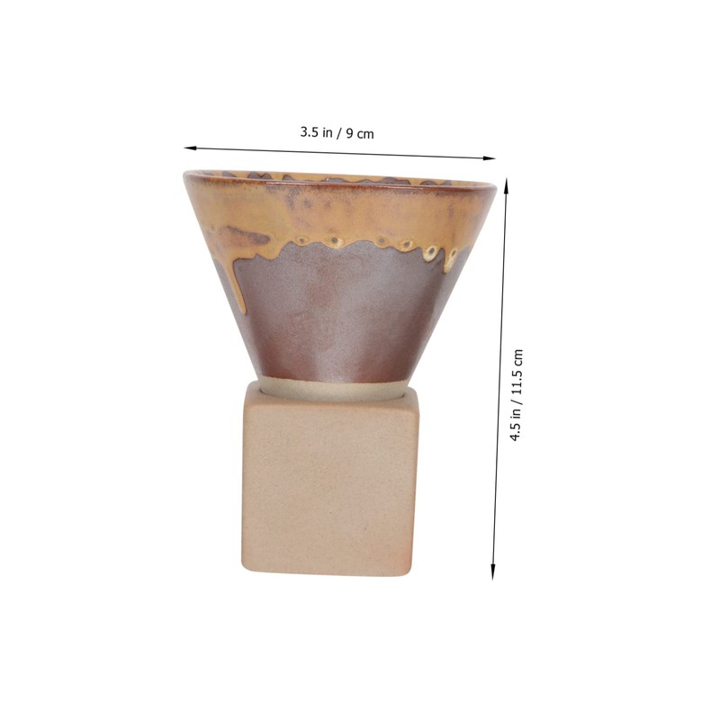 STOBAZA 1 Set Japanese Coffee Dripper Cone Elegant Coffee Filter