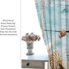 Kazynee Vintage Nautical Beach Theme Room Darkening Blackout Window Curtains