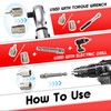 UYECOVE 35Pcs Screw Bolt Extractor Set, Left Hand Drill Bit
