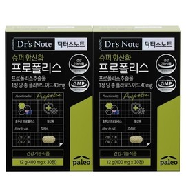 Paleo 닥터스노트 슈퍼항산화 프로폴리스 2박스 2개월분 Dr. Snow Super Antioxidant Propolis 2 Boxes 2-Month Supply
