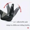 AIMALL 5.5 Inch Mountain Bike Handlebar Grips, Non-Slip Rubber Bicycle