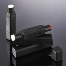 Black Monster 2in1 Men's Color Lip Balm Black Balm Kunzite 2pcs / 블랙몬스터 2in1 남성 컬러 립밤 블랙밤 쿤자이트 2개