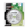 Trend Craft Pro 190mm Diameter Wormdrive Circular Sawblade - CSB/19024TW;
