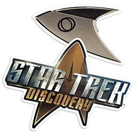 Popfunk Star Trek: Discovery Science Badge and Logo Collectible Stickers