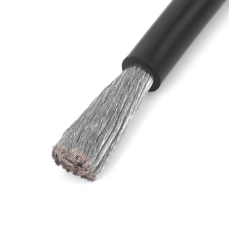 Jtron 20 inch Cables 10 AWG(6-5) Gauge Red + Black