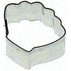 Miniature Seashell Tin Cookie Cutter 1.25 in M123 - Foose Cookie Cutters - US Tin Plate Steel