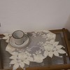 Gratify Lace Doilies with Handmade Beaded Embroidery Lace Table Placemats