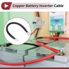 HEROFFIX 1 Pc Battery Inverter Cable Battery Cable 3/8" Lug