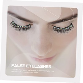 Minkissy 4sets False Lashes Lash Clusters Shiny Makeup Eyelashes for Women Girls Cat Eye 10pairs*4