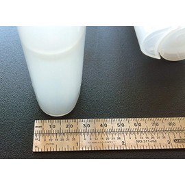 5 Empty Deodorant Containers Clear Dome Lid 2.12 Ounce Organic DIY Homemade Handmade