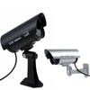 Dummy Fake CCTV Security Surveillance Camera Camera Silver