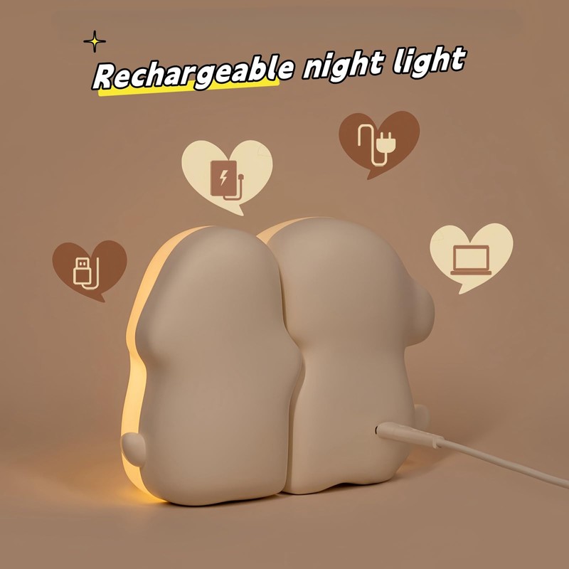 Danolt Dog Night Light, Dog Lamp, Animal Night Light