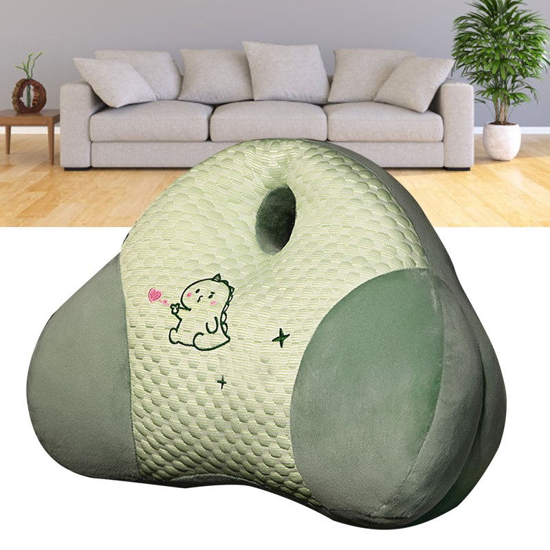 Chair Back Cushion Summer Lumbar Support Pillow Cartoon Waist Pillow