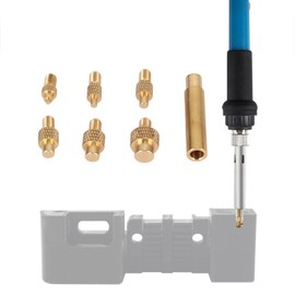 Soldering Iron Tips, M8 Universal 936 Soldering Iron Head Heat Set Insert Tip with 1/4 Inch, Replacement Solder Tips Kit for 3D Printer Parts