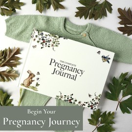 Pregnancy Journal and Memory Book Gift – Pregnancy Diary for Expecting New Mums - Includes Calendar, Scrapbook, Checklist and Organiser (Forest)