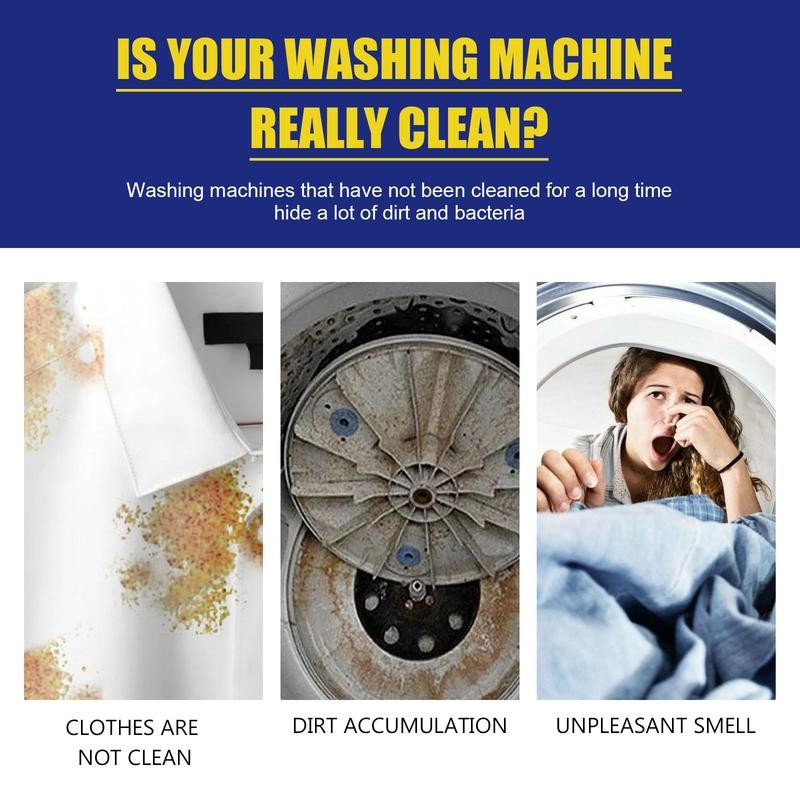 Washing Machine Cleaner Descaler 12/24/36 Pack - Deep Cleaning Tablets