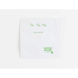 SMELLY PROOF - The Original No-Odor Storage Baggies - Childproof - White - Reusable - Made in the USA
