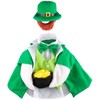 Gaggleville Lucky Leprechaun Goose Outfit, Fits Large 23" H Statue,