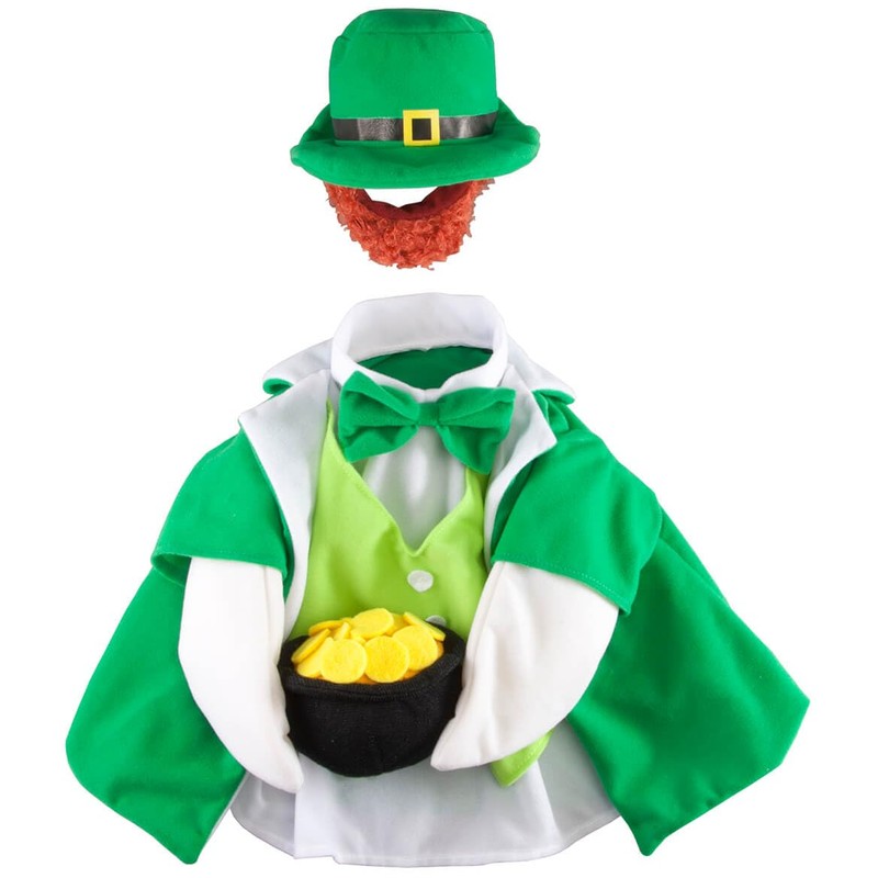 Gaggleville Lucky Leprechaun Goose Outfit, Fits Large 23" H Statue,