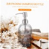 Ciieeo Shower Wall Liquid Soap Dispenser Hand Soap Pump Bottle