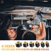 6PCS Rubber Freeze Plugs Set,6 Specifications Rubber Expansion Plug with