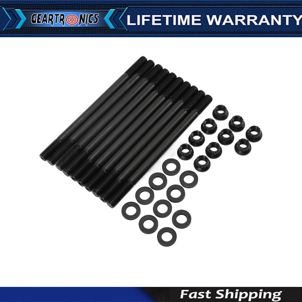 GEARZAAR Cylinder Head Stud Kit for Honda Civic 1.6L D16