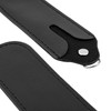 diyfixlcd 4 Pieces Black PU Leather Lanyard Case, MP3 Voice