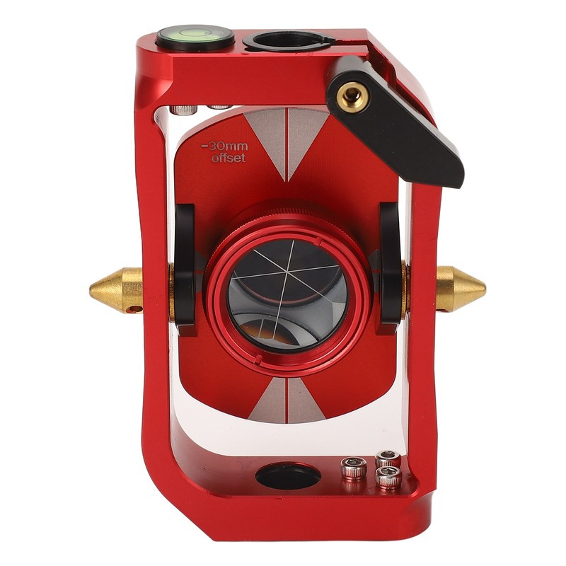 Total Station Rotating Prism 0/‑30mm Offset Prism Reflector Mini Surveying