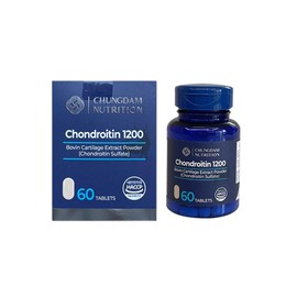 Cheongdam Nutrition Chondroitin 1200 600mg x 60 tablets (4) / 청담뉴트리션 콘드로이친 1200 600mg x 60정 4개
