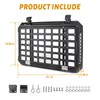 Multifunctional Rear Window Storage Table Molle Panel Kit for 2018-2024