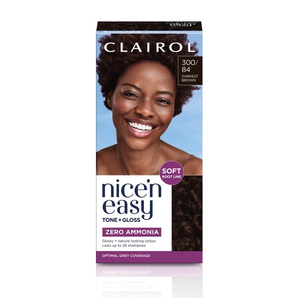 Clairol Nice'n Easy Tone+Gloss Semi Permanent Hair Dye - 300/84