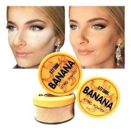 Base de maquillaje en polvo Favorbeauty A03 Banana cobertura media 30g