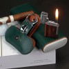 BRIZARD & CO ETERNAL DOUBLE SOFT FLAME CIGAR LIGHTER ROSEWOOD