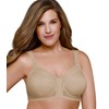 Exquisite Form 5100530 Fully Classic Wireless Full-Coverage Bra with Front