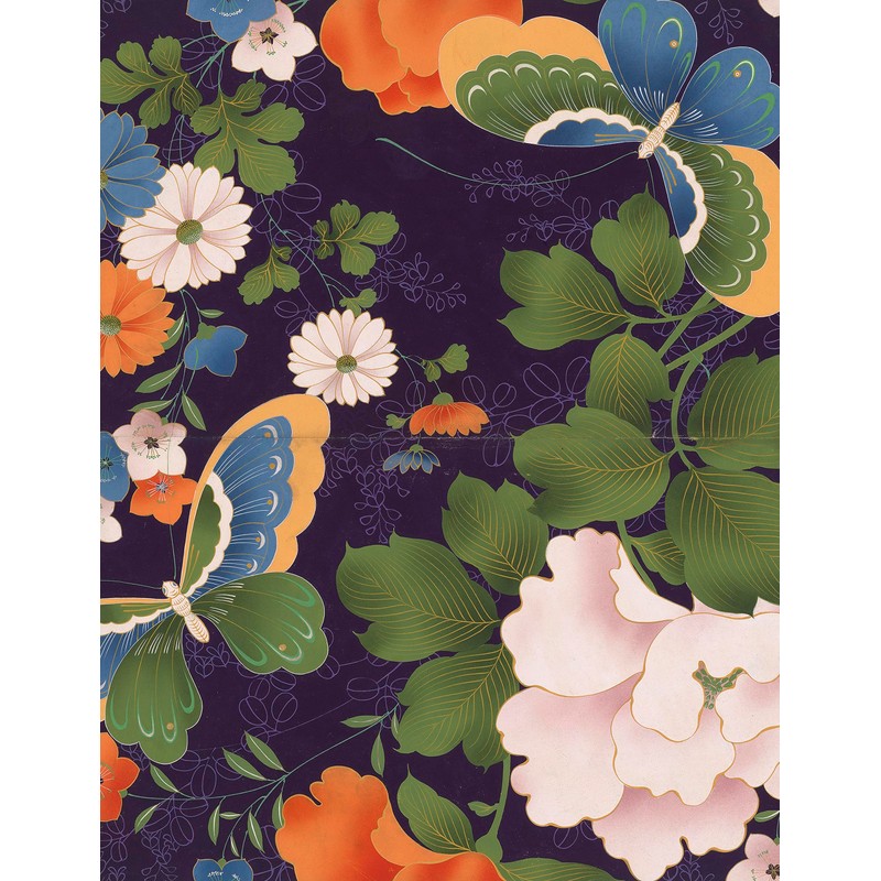 Pomegranate Japanese Decorative Designs Keepsake Boxed Notecards